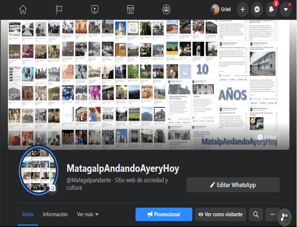 Décimo Aniversario Museo Virtual MatagalpAndandoAyeryHoy